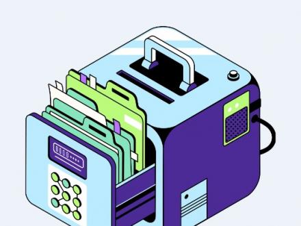 高质量等距设计医疗电商游戏盒子主题矢量插画素材 BOXXY Vector Illustration Kit